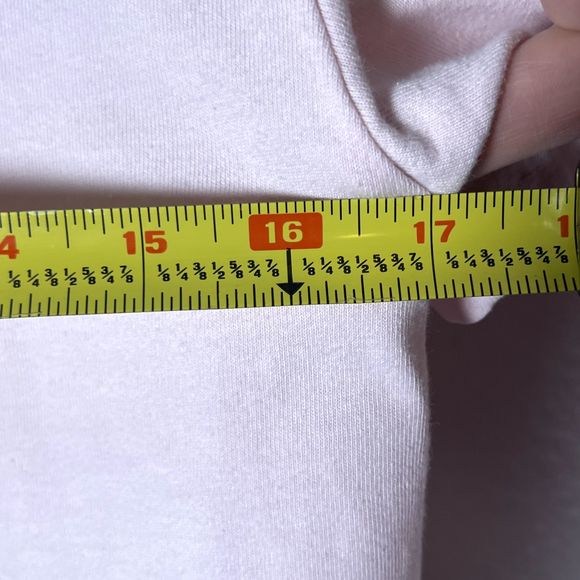 Westbound Sz PS Embroidered Neckline Short-Sleeve T-Shirt Pale Pink 100% Cotton - Picture 9 of 10